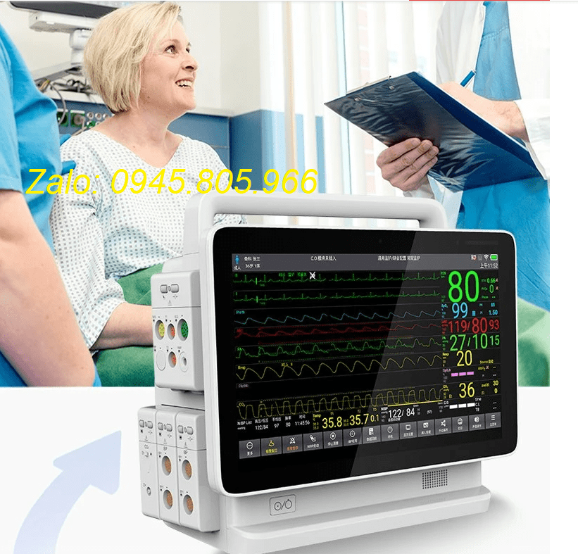 Monitor theo dõi bệnh nhân Contec TS13. Màn hình 15inch, FDA Mỹ